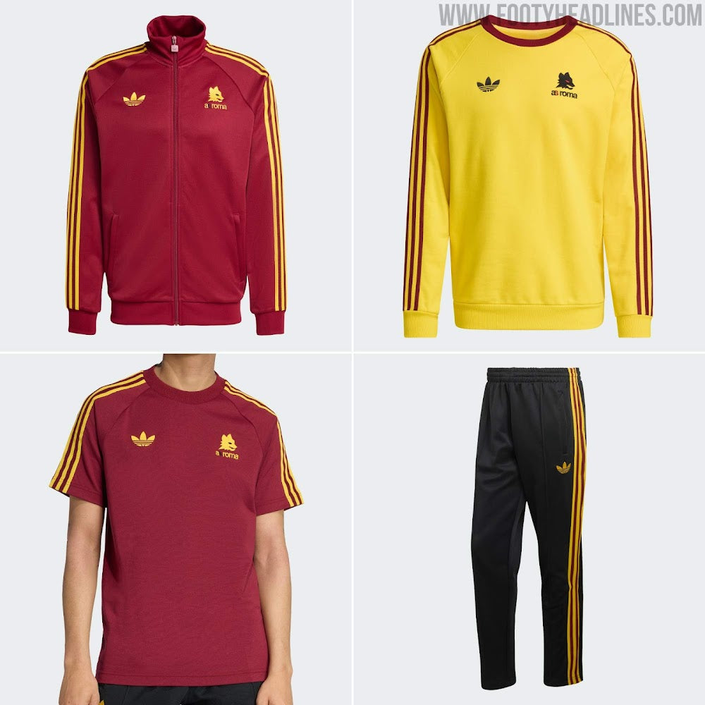 AS Roma 2026 Adidas Originals Koleksiyonu Ana Görsel