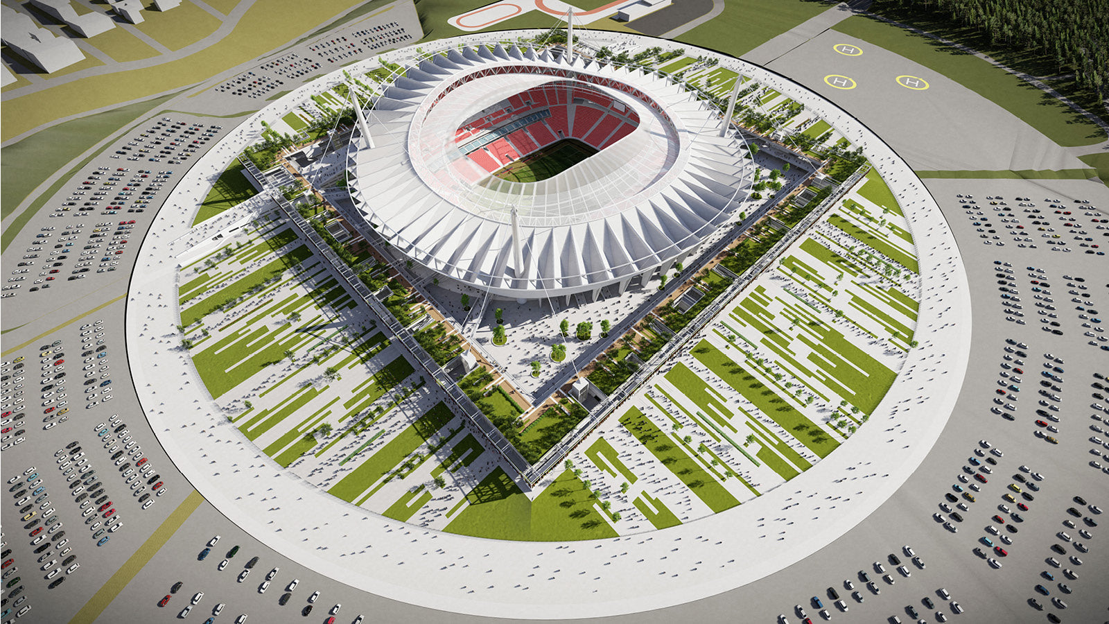 Atatürk Olimpiyat Stadyumu-Türkiyenin en büyük stadyum