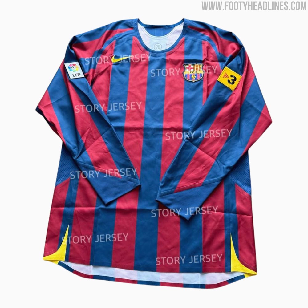 Nike Barcelona Total 90 2005-06 Remake Forması Sızdırıldı | Acun Sport