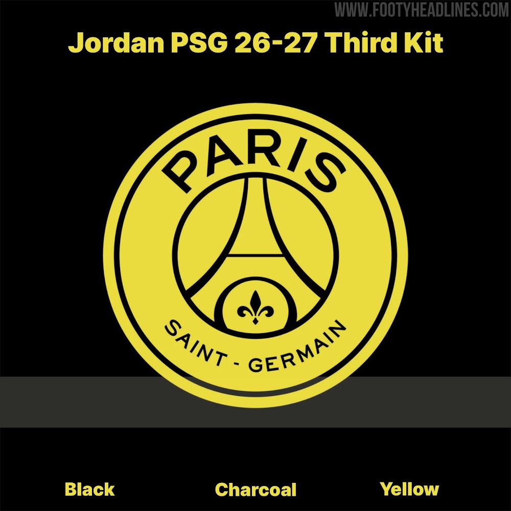 PSG 2026-2027 üçüncü forma tasarımı