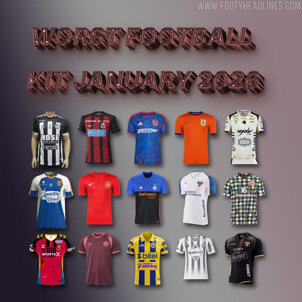 2026 En Kötü Futbol Forması Anketi Sızdırıldı