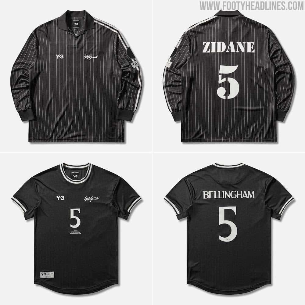 Adidas Y-3 Bellingham & Zidane 2026 Formaları Sızdırıldı