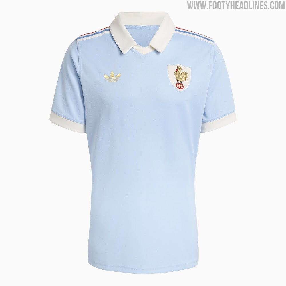 Adidas France Rugby 120th Anniversary Jersey