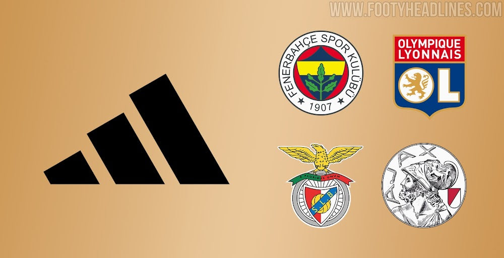Ajax, Benfica, Lyon ve Fenerbahçe Adidas'ın Yerel Elit Takımları Arasında