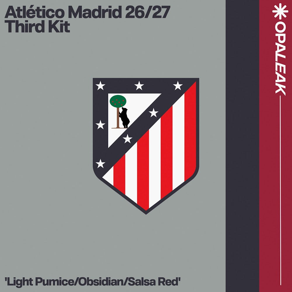 Atletico Madrid 26-27 Üçüncü Forma Sızdırıldı