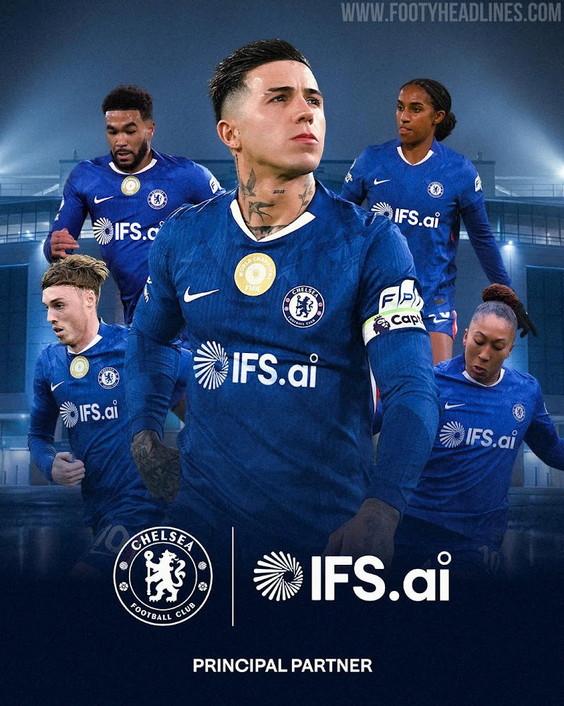 Chelsea IFS sponsor log on kit