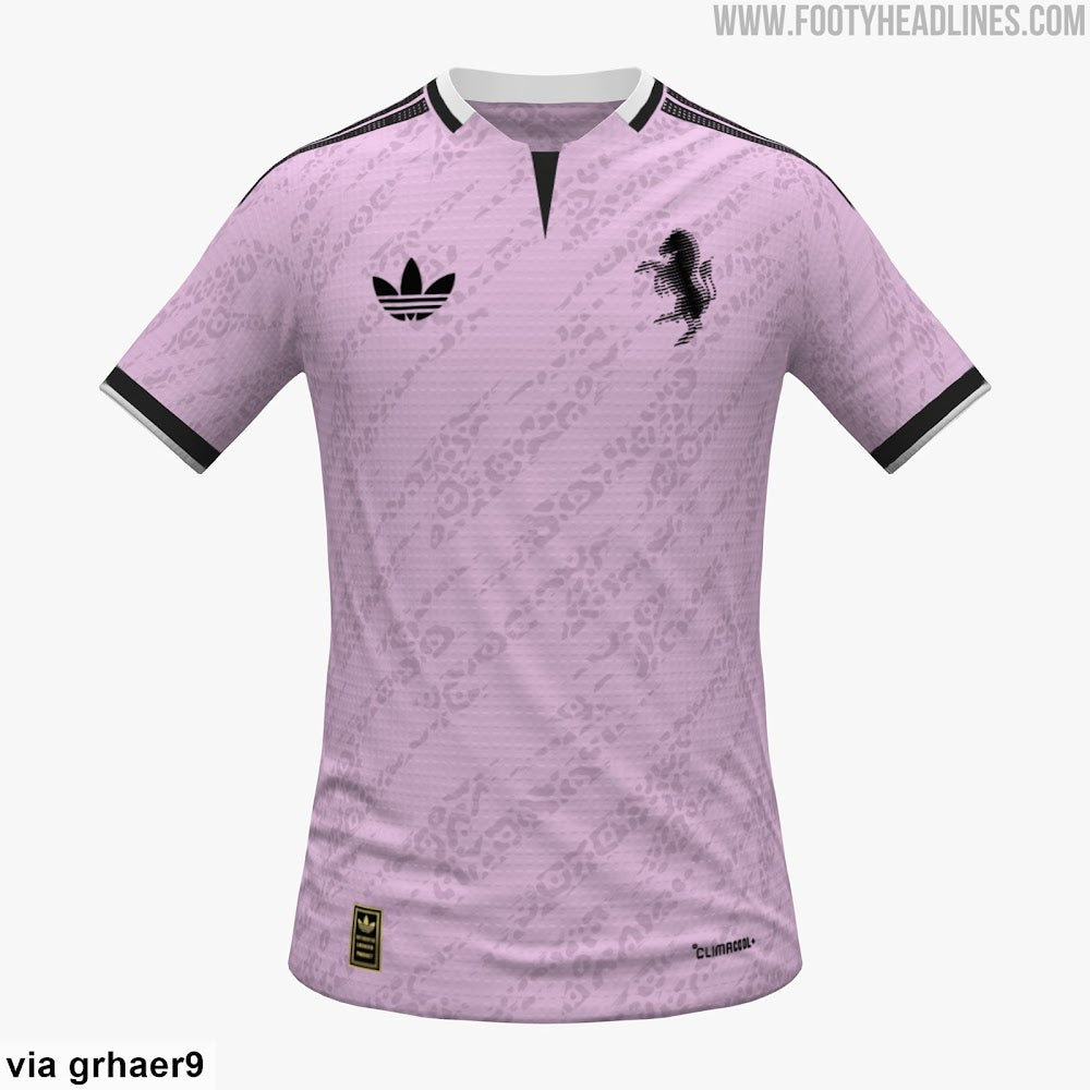 Juventus 2026‑27 Away Kit: True Pink ve Zebra Sızdırıldı