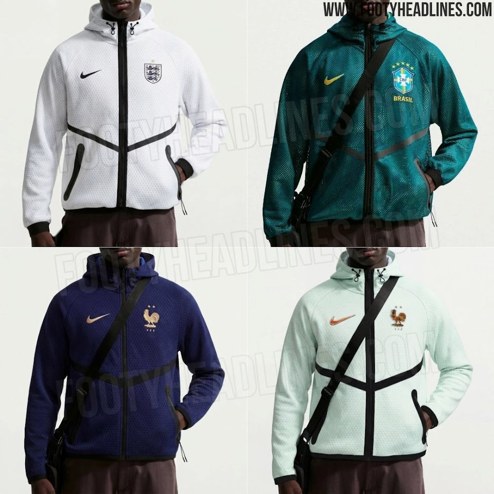 Nike 2026 Dünya Kupası Mesh Jakaşları Sızdırıldı – Brazil, İngiltere ve Fransa