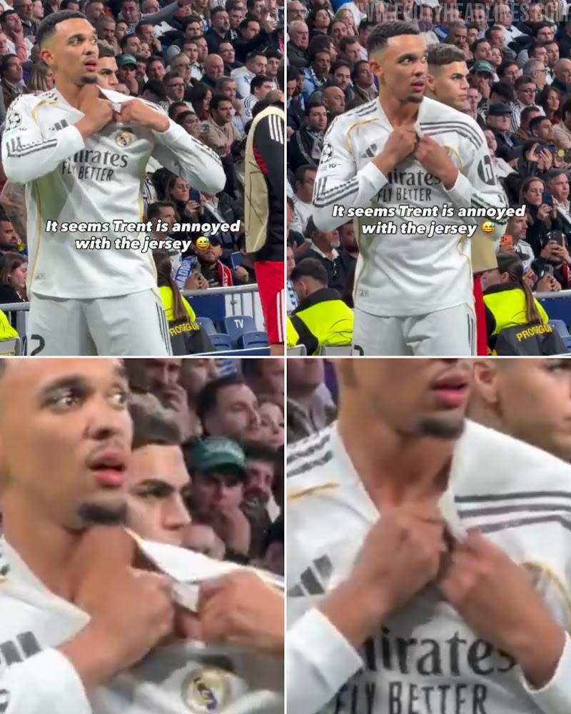 Trent Alexander-Arnold Adidas Real Madrid formasıyla